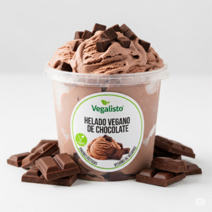 Helado de chocolate