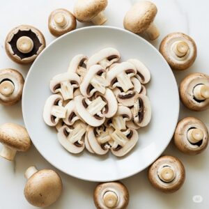 Champiñones congelados