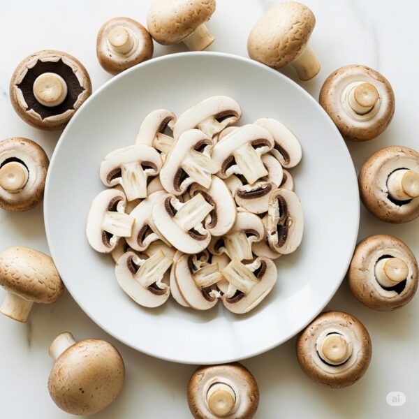 Champiñones congelados