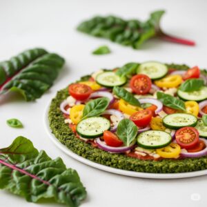 Pizza de acelga
