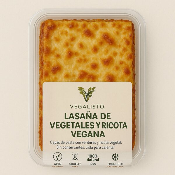 Lasaña veggie